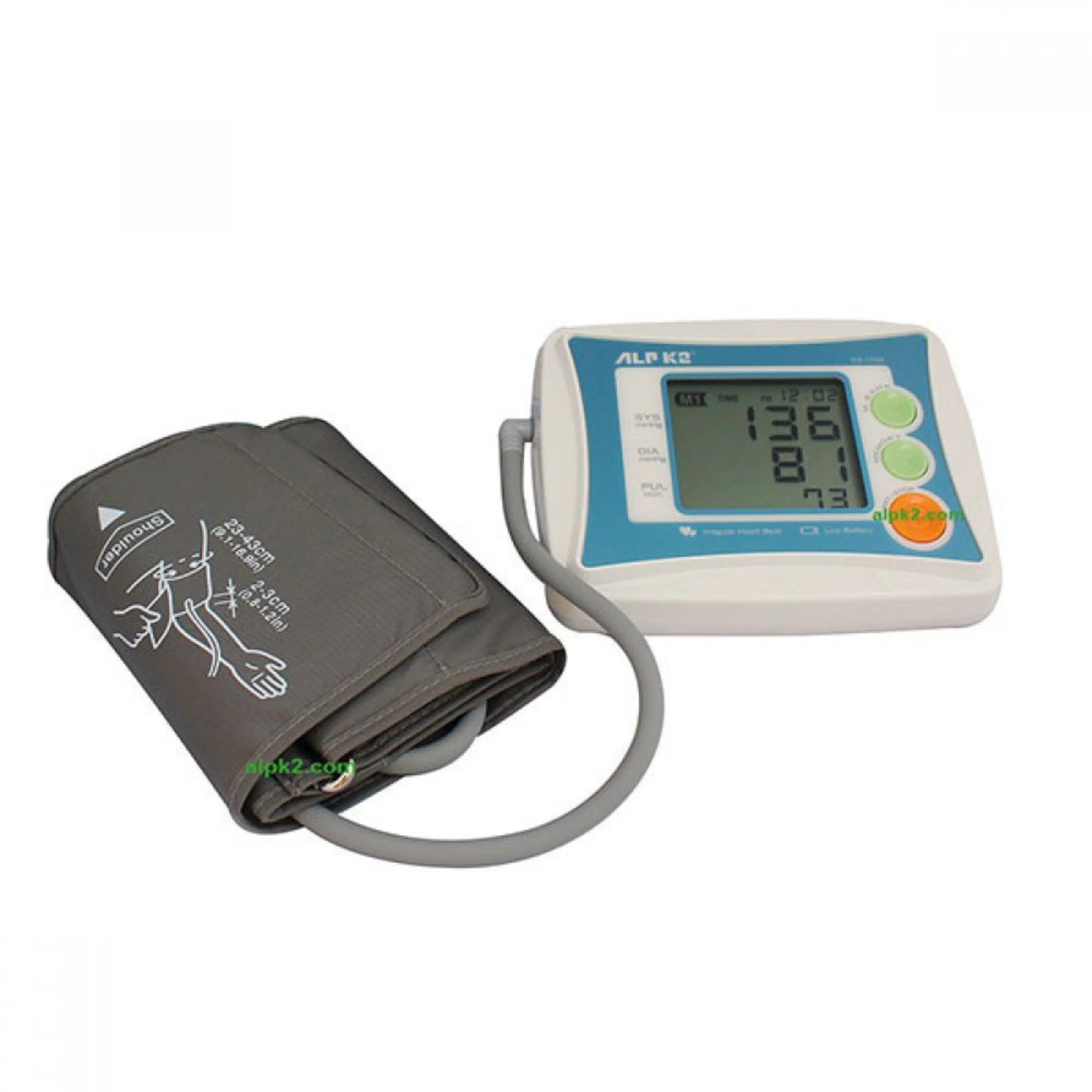 فشار سنج بازویی ژاپنی آلپیکادو ALPK2 مدل1702 فشار سنج بازویی ژاپنی آلپیکادو ALPK2 مدل1702